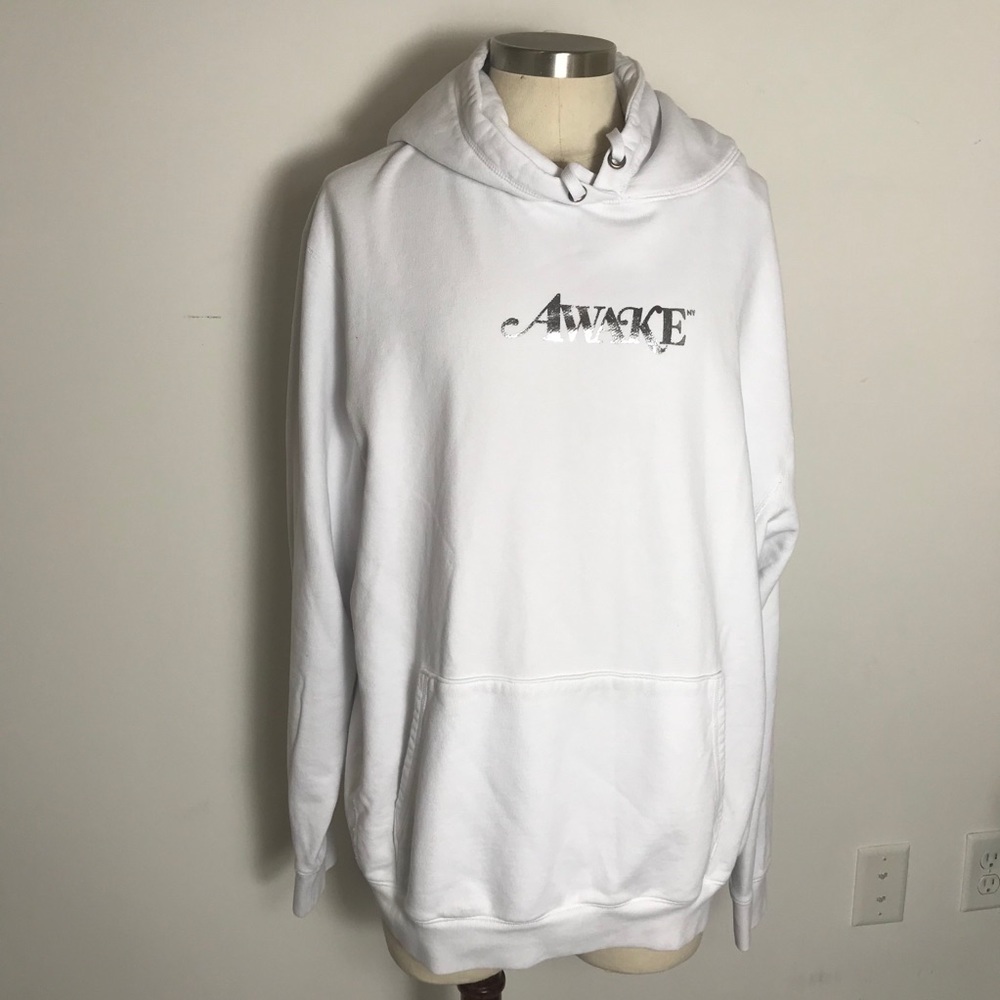 Awake NY metallic Foil Logo Sweatshirt